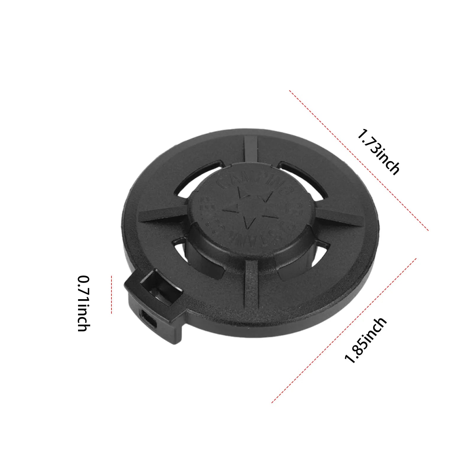 Four-color Long Gas Tank Protective Cover Caps Outdoor CB Cassette