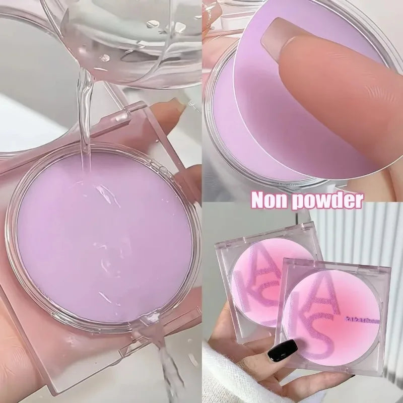 Non-powder Setting Cream Waterproof Face Oil-control Makeup Full