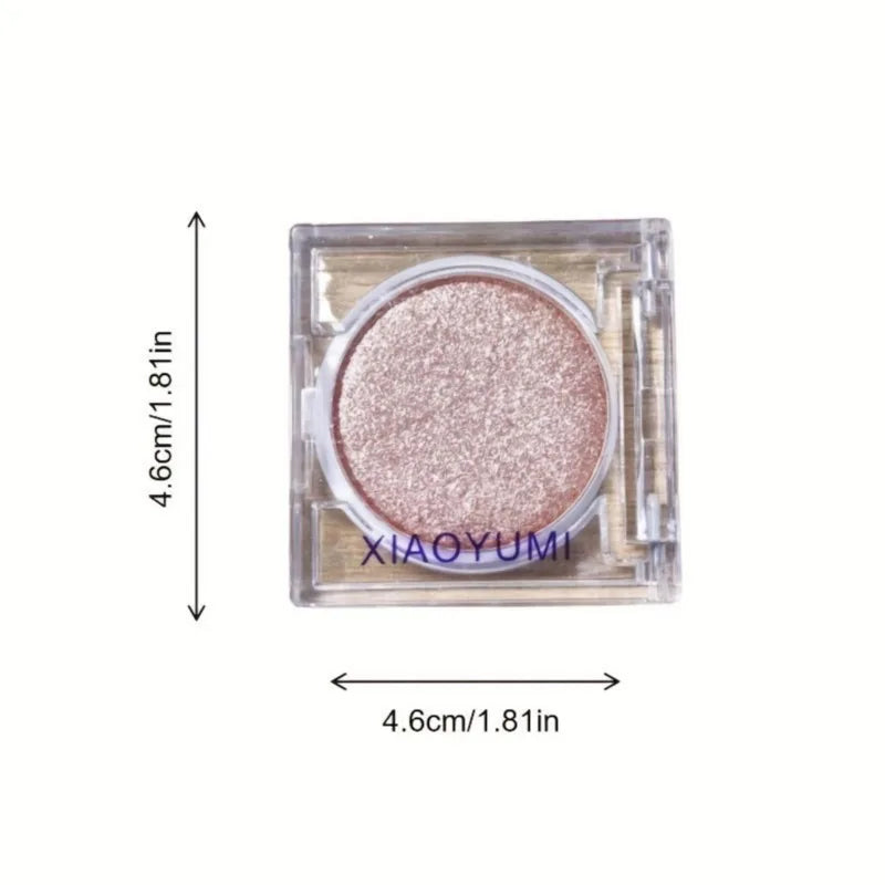 2 Pearl Shimmer Contour Eyeshadow Palette Long-lasting Waterproof