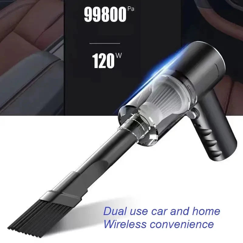 Vacuum Cleaner For Motor USB Charging ATV Car Household Vacuum Cleaner For Car with Fully Automatic High Power Powerful Cleaning Zpaxo