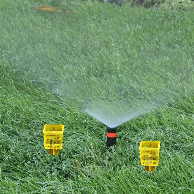 Water Rain Gauge Rainwater Rainfall Garden Outdoor Meter Plastic