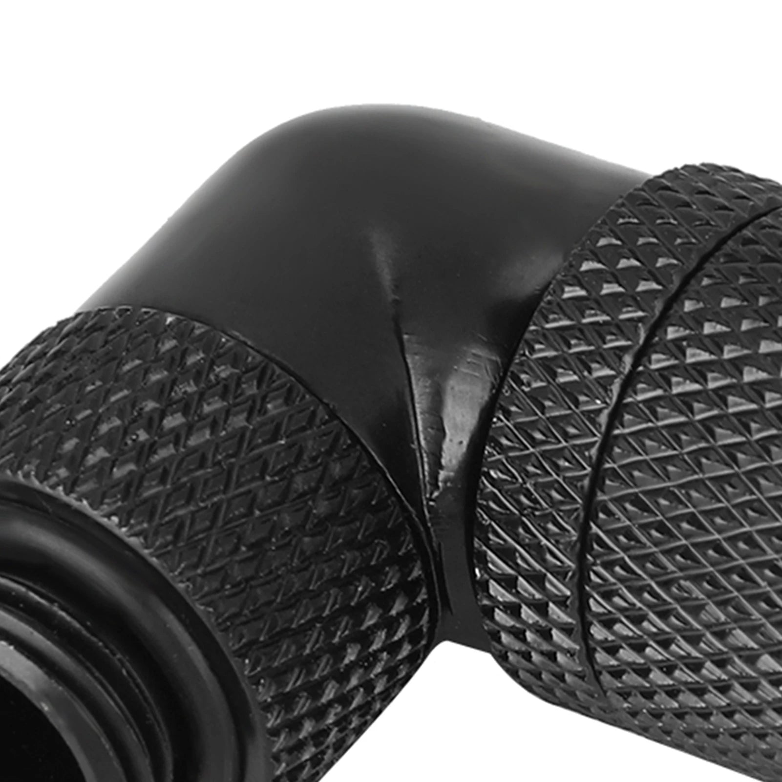 90° Water Cooling Tube Fitting G1/4 2 points thread Thread Water Cooling Fitting Thin Tube 90° Right Angle Elbow Zpaxo