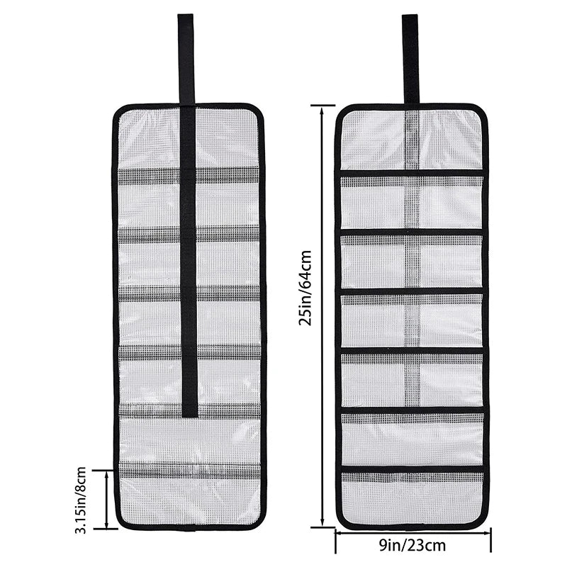 Foldable PVC Bag Fishing Accessories Large Capacity Storage Case Zpaxo