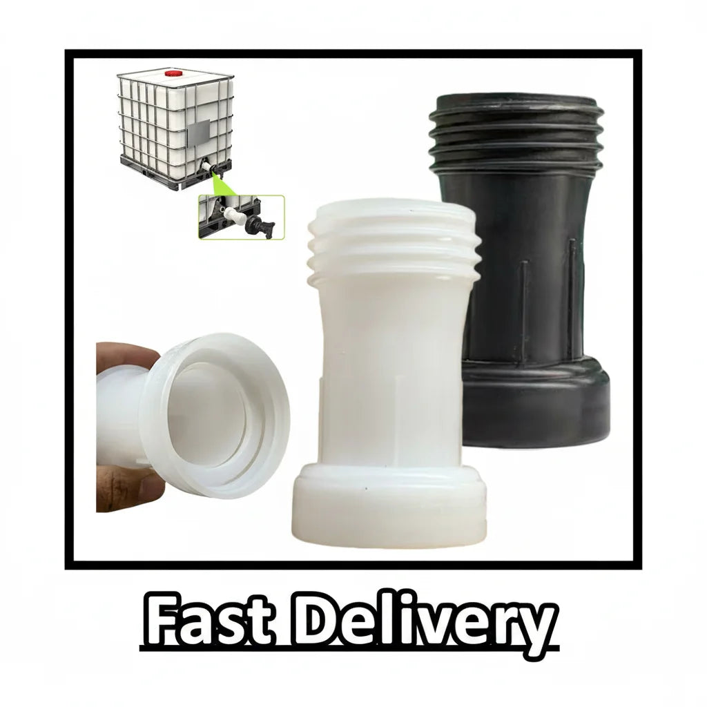 IBC Tote Tank 60mm Drain Extension Adapter Pipe – PVC Drain Extension Adapter Zpaxo