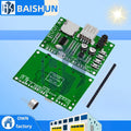 BT201 dual-mode 5.0 Bluetooth receiving module Lossless audio amplifier Board car speaker DIY headset TF card U disk Zpaxo Default Title