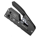 Multifunctional Network Pliers Crimping Tool CAT5 CAT6 CAT7 RJ45 Pass Zpaxo Black