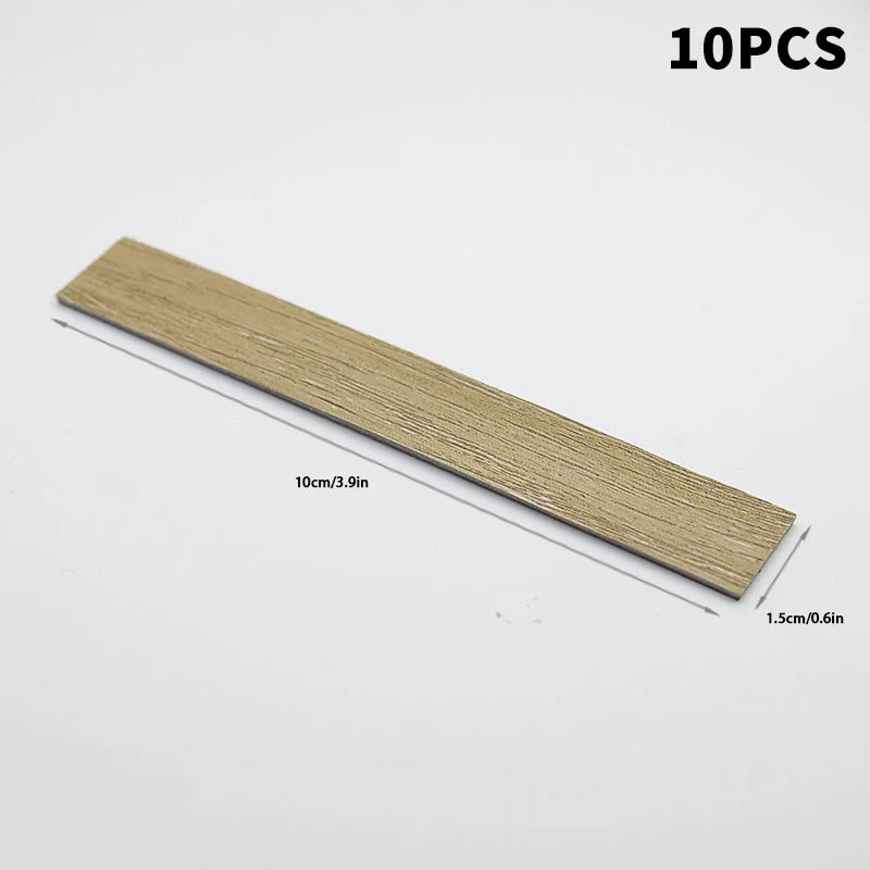 1 12 Scale Dollhouses Furniture Floor Boards Tiles Pvc Self-adhesive Zpaxo Teak Color