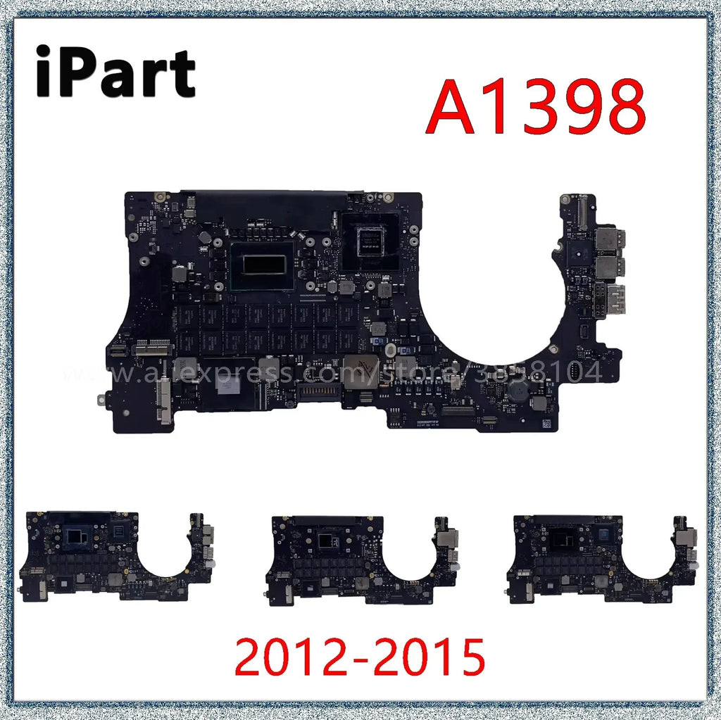 Macbook 15 A1398 Logic Board 820-3332-A 820-3787-A 820-3662-A
