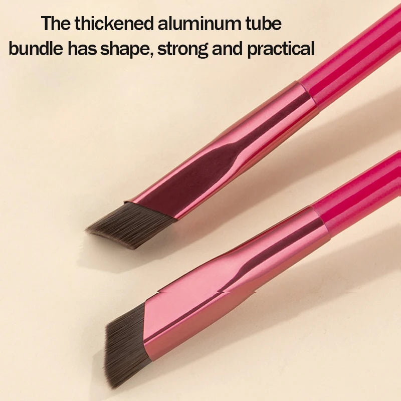 1pc Wild Eyebrow Brush Multifunction Simulated Eyebrow Hair Makeup Brush Square Stereoscopic Painting Hairline Eyebrow Tool Zpaxo