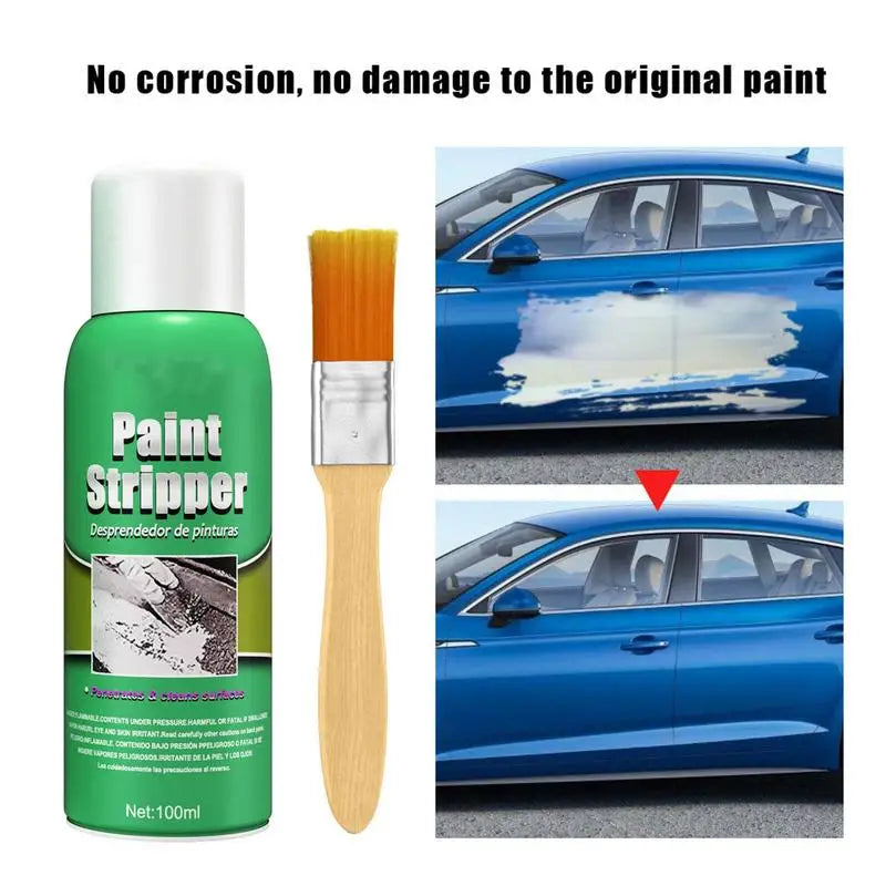 Car Wheel Hub Traceless Cleaning Paint Remover Care Removers Stripper