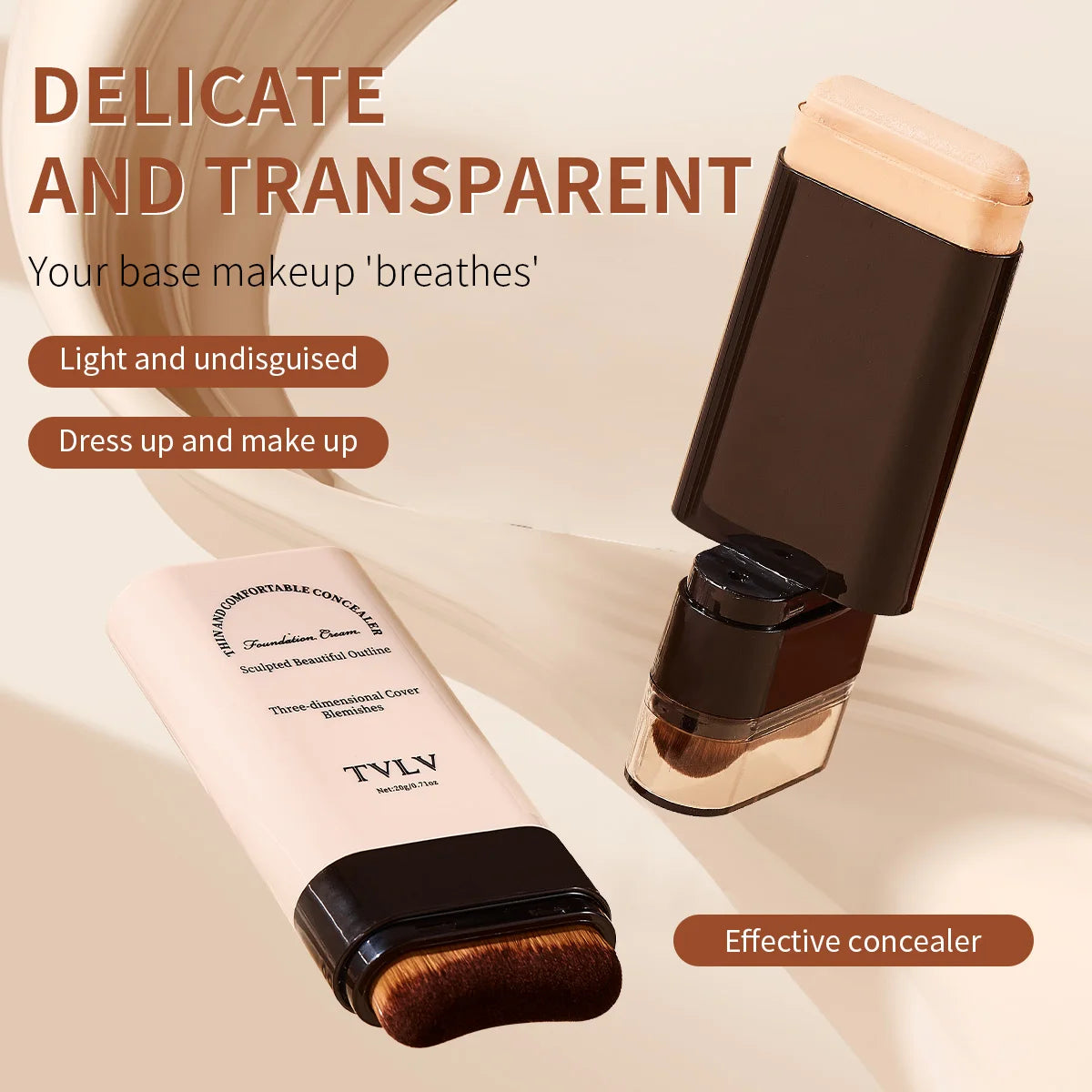 Waterproof Concealer Can Cover Defects Long Time Light Non Greasy
