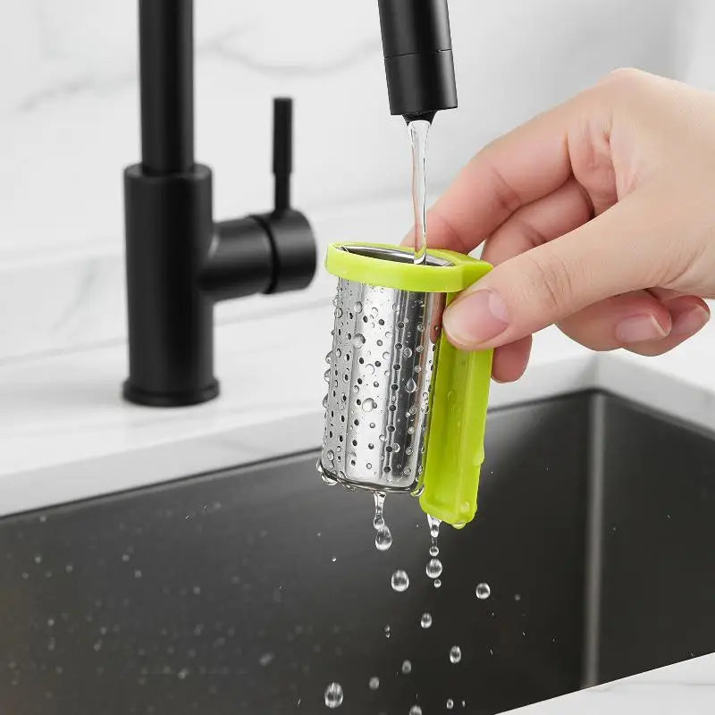 Creative Hanging Tea Infuser Food Grade Stainless Steel Clip Cup Zpaxo