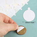28mm Double-Sided Adhesive Stickers for Wax Seal Stamps – 30 Pk Craft Adhesive Stickers Zpaxo 30pcs