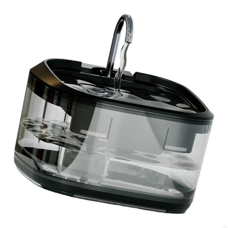 Quiet Pet Drinking Fountain Stainless Steel Design Automatic