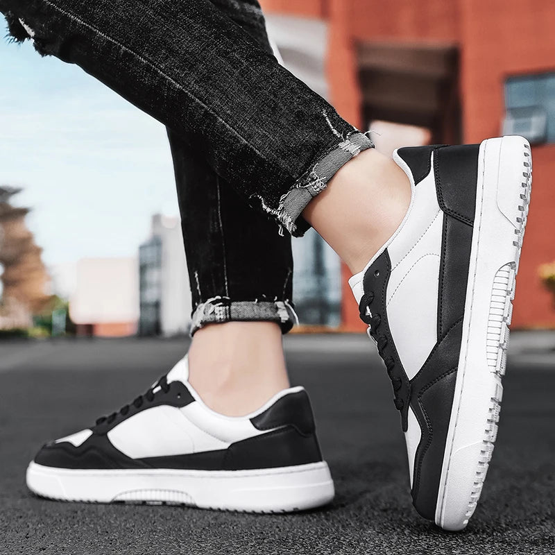 Men's Casual Sneakers Luxury Trainer Shoes Breathable Race Running