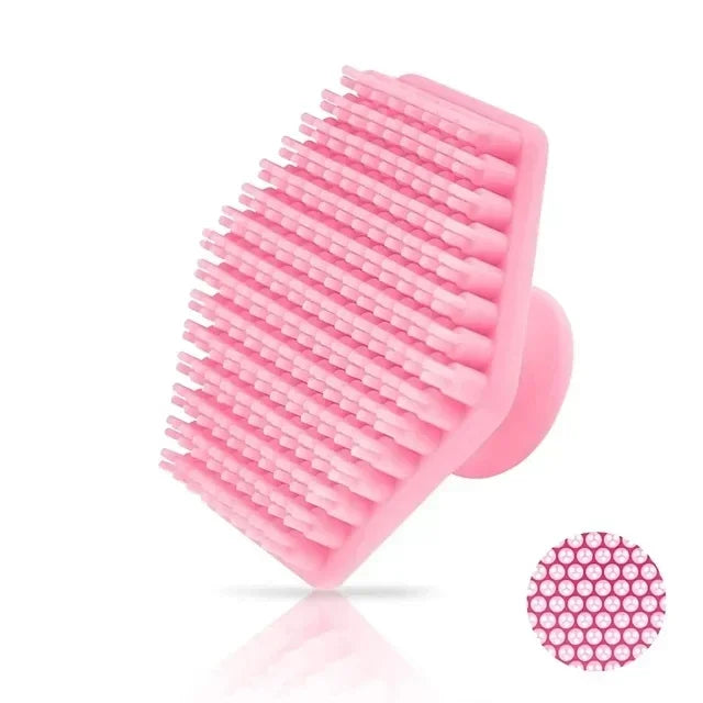 2025 Sales Facial Cleansing Silicone Brush Scrub Exfoliating Unisex Zpaxo Pink