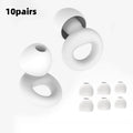 Mute Ear Plugs For Sleeping Noise Reduction Super Soft Reusable Hearing Protection Anti Noise Earplugs For Concerts Travel Work Zpaxo 10sets White