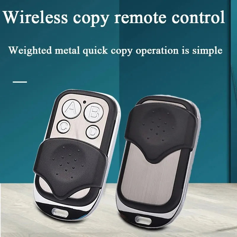 433MHz Remote Control 4CH Car Key Garage Door Gate Opener Duplicator Zpaxo