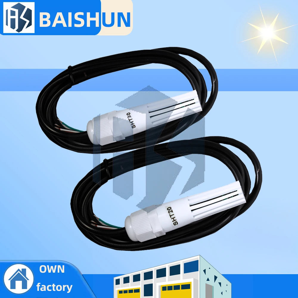 High Sensitivity SHT20 30 Anti-condensation Temperature And Humidity Probe Industrial Grade Temperature And Humidity Sensor Zpaxo