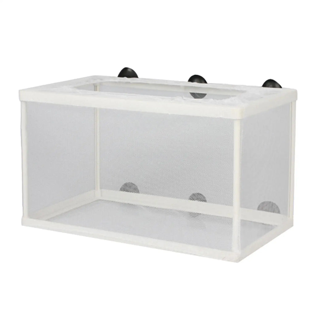 Fish Breeder Box Separation Juvenile Spawning Incubator Fish Hatching Mesh Breeding Isolation Net for Newborn Fry Clownfish Zpaxo