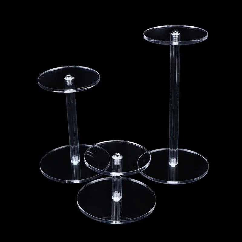 CMTransparent Acrylic Tiered Round Display Stand Anime Figures Model