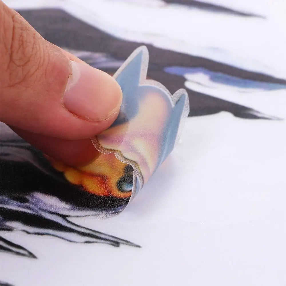 Scratch Blocking Car Styling Accessories Cool 3D Simulation Sticker Zpaxo