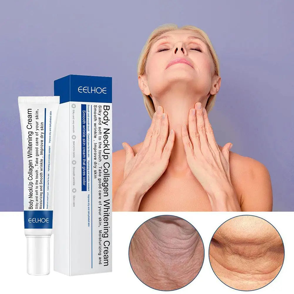 Neck Tightening Cream Firming Moisturizing Neck Rejuvenation Fade Fine Line for Brighten Smooth Nourishing Neck Cream Zpaxo
