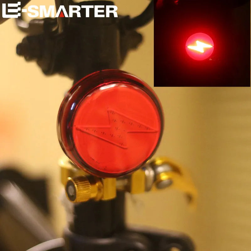 Rechargeable Bicycle Taillight – LED Safety Warning Light | ESMARTER