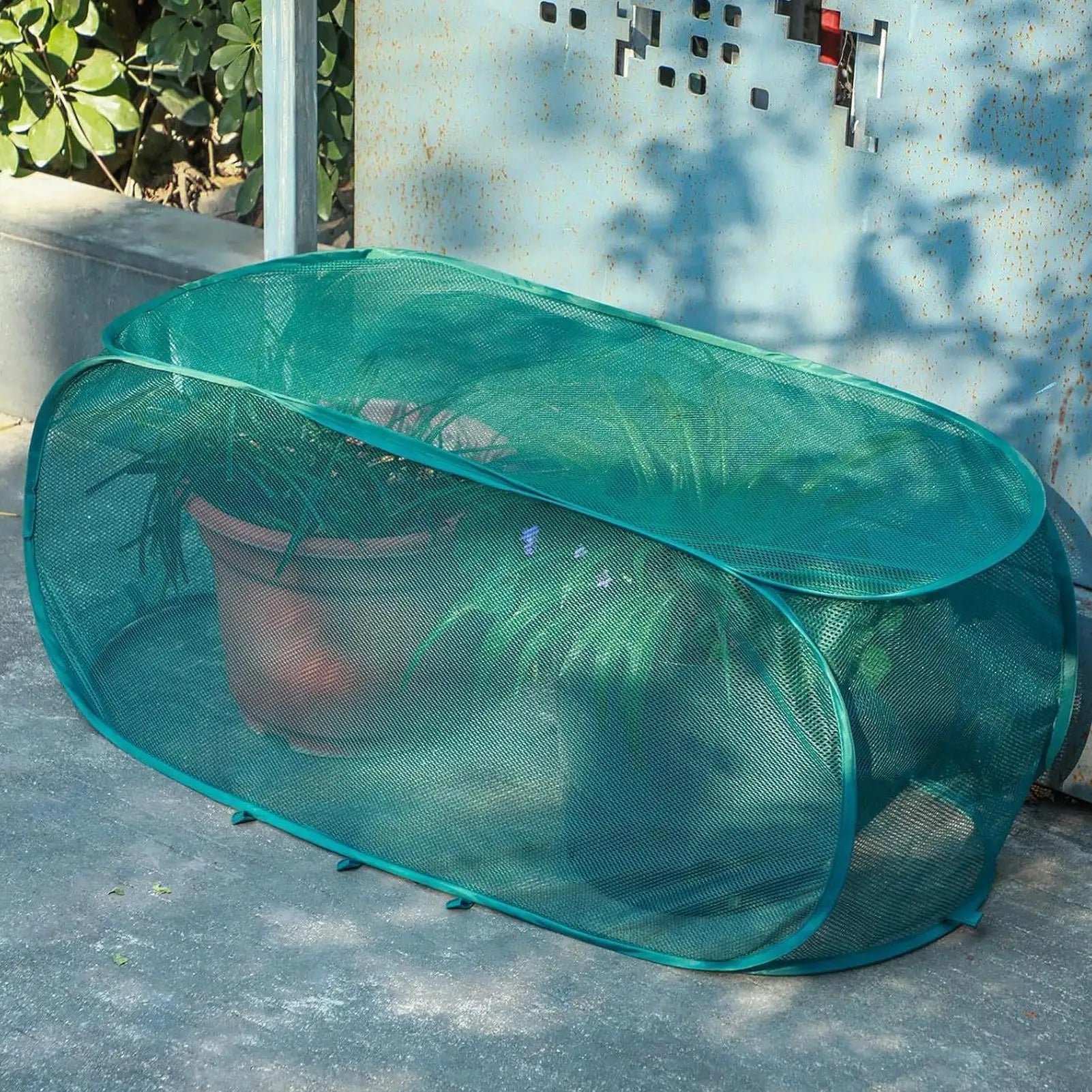 Popup Mesh Plant Cover Bird Barrier Net Cage Protector Vegetable