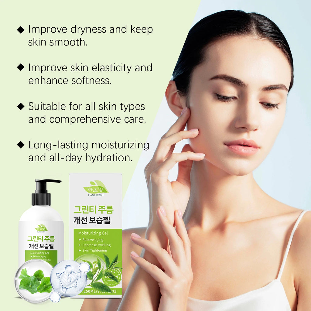 Green Tea Firming Gel – Hydrating Facial Moisturizer 250ml Facial Firming Gel Zpaxo
