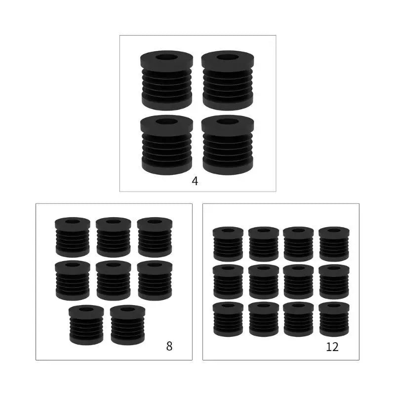652F 26mm Anti-slip Rubber Pad for Bambu Lab And P1P 3D Printer Anti Vibration Pad Zpaxo