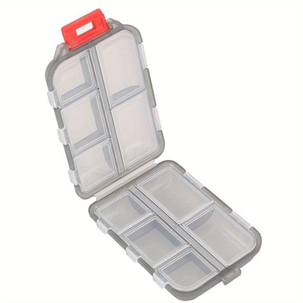 Tcare Travel Pill Organizer Moisture Proof Pills Box Pocket Purse