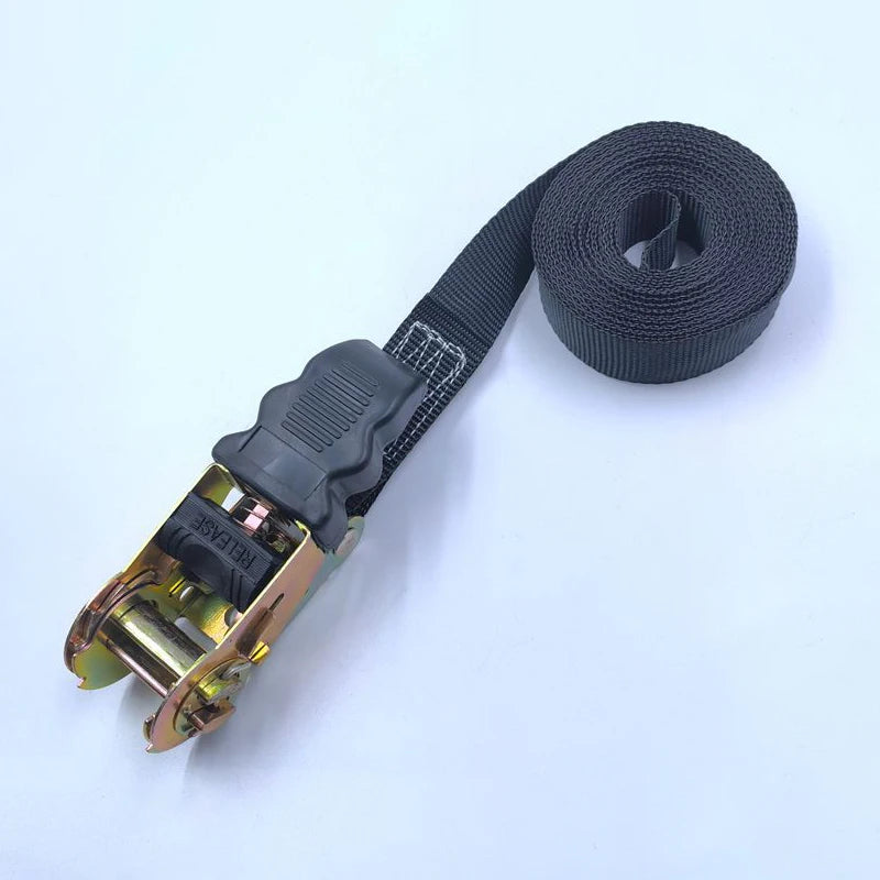 Heavy Duty Metal Buckle Tie-down Cargo Straps Car Truck Strong