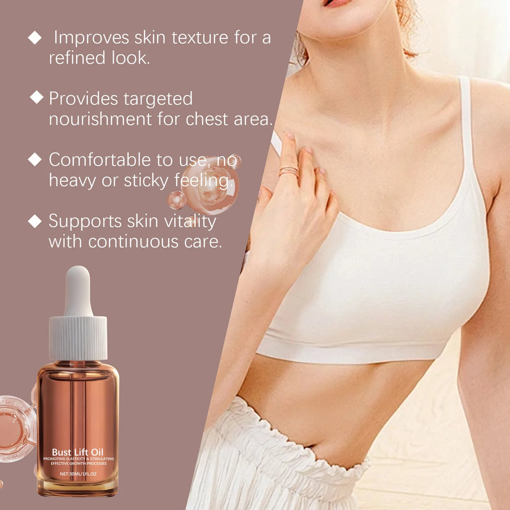 Ginger Extract Breast Firming & Plumping Essential Oil 30ml Breast Firming Oil Zpaxo