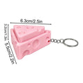 Keyboard Clicker Fidget Portable 3D Printed Cute Clicker Keyboard Fidget Charm For Kids Adults Teens Office School Travel Zpaxo Pink China Mainland