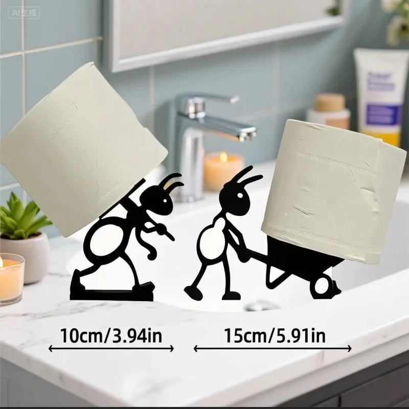 Cute Animal Tissue Holder – Minimalist Paper Roll Holder Gift Toilet Paper Holder Zpaxo