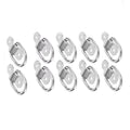 Secure Heavy Duty D Ring Tie Down Universal Fit Multi Purpose Zpaxo Silver