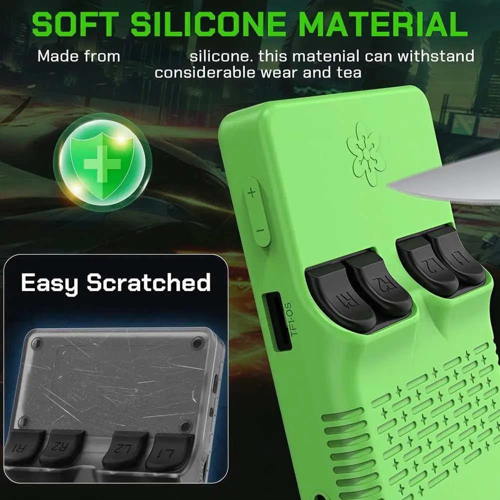 Silicone Case for Anbernic R36S Handheld Game Console – 8 Colors Console Silicone Case Zpaxo