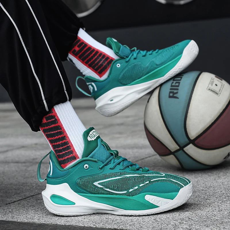 Men's Basketball Shoes Breathable Cushioning Non-slip Wearable Runing