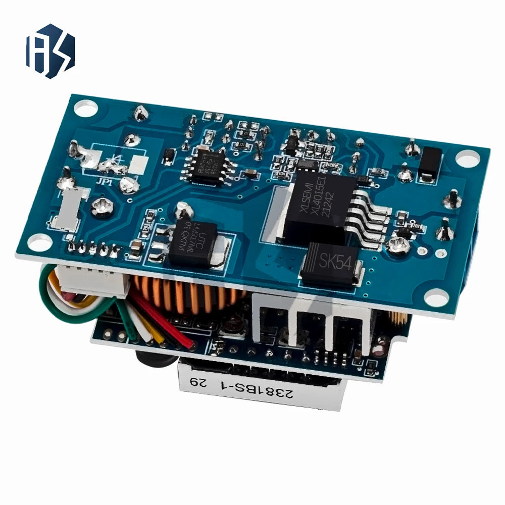 5A DC-DC Step-Down MPPT Solar Controller: Digital Display Module for Constant Voltage/Current Lithium Battery Charging Zpaxo
