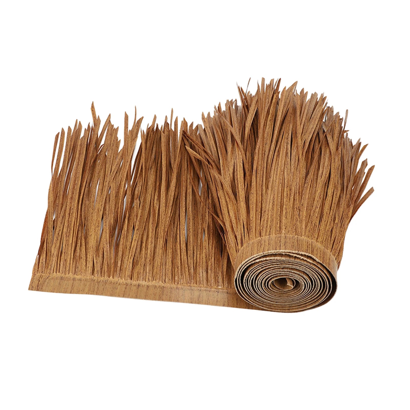 Grass Artificial Thatch Roofing for Outdoor Garden Patio Umbrella Cover 1mx50cm Straw Roof Thatch Simulation Panel Palm Thatch Zpaxo A