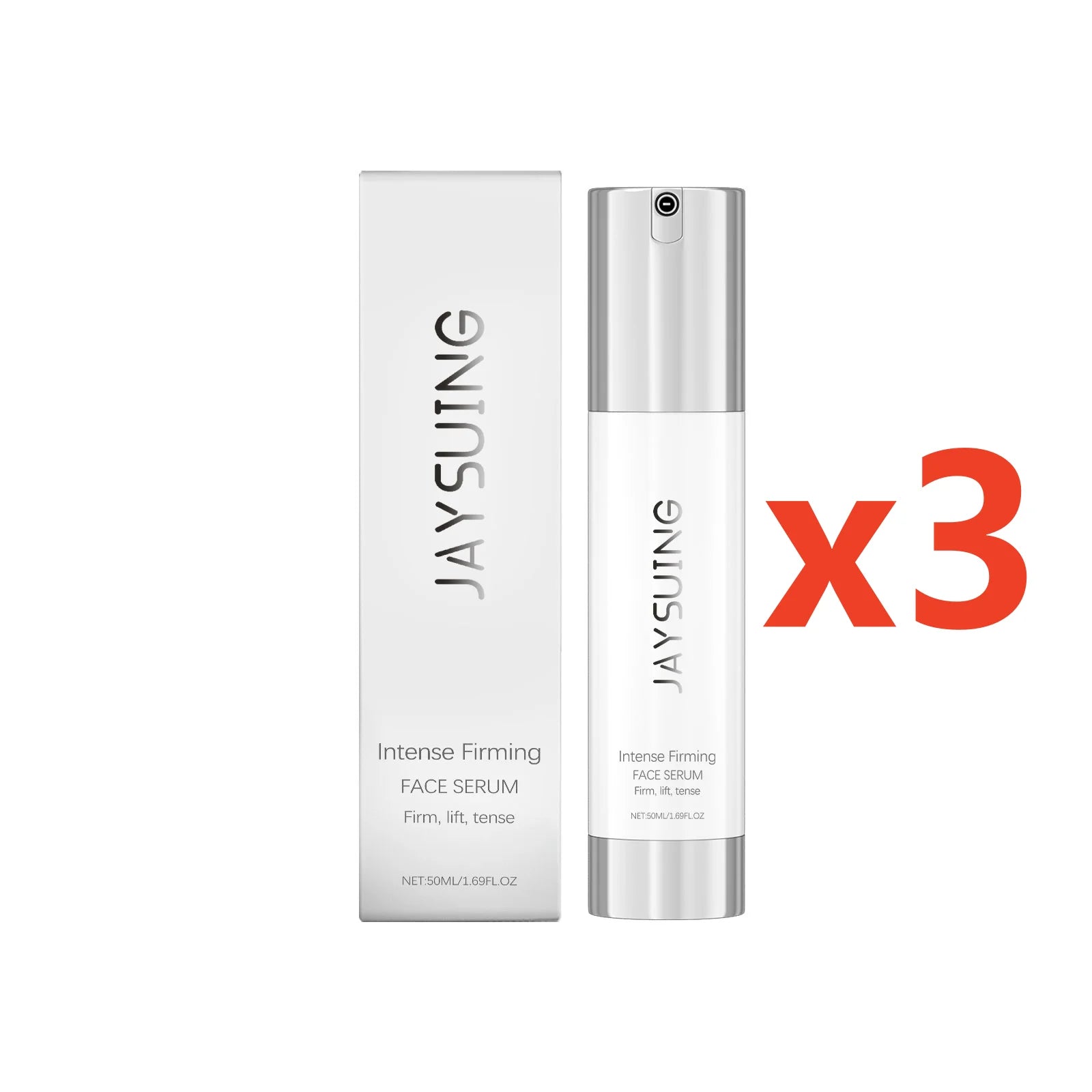 Jaysuing Anti-Aging Facial Serum – Firming & Brightening 50ml Anti-Aging Facial Serum Zpaxo 3x50ml boxed
