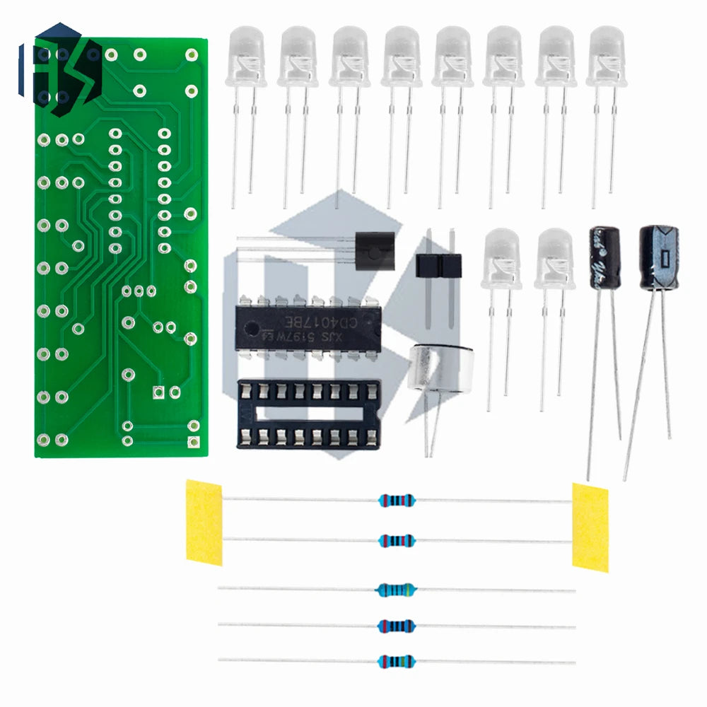 Funny 10 Audio Level Indicator LM3915 DIY Electronic Suite Zpaxo