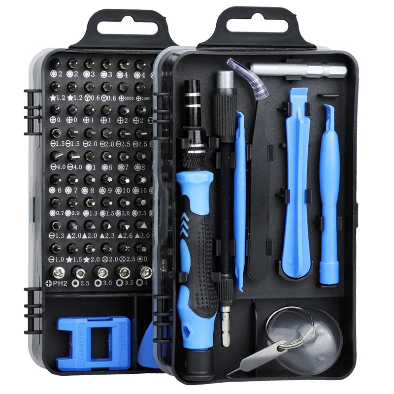 Screwdriver Bits Set Magnetic Torx Phillips Screwdriver Socket Remover Wrench for Electronics Repair 115B Zpaxo
