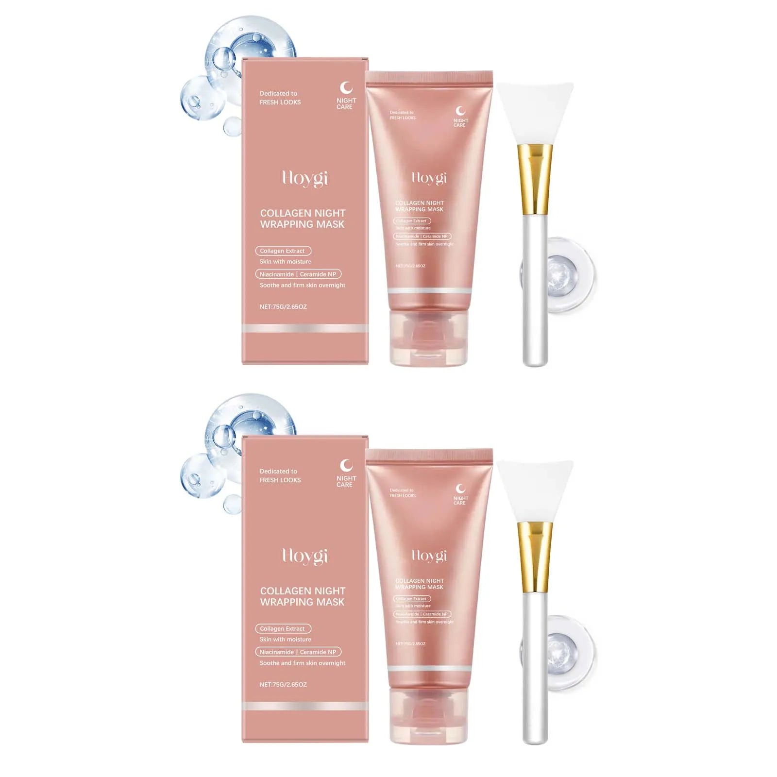 Hoygi Collagen Peel-Off Face Mask – Firming & Hydrating Peel-Off Face Mask Zpaxo 2 Sets