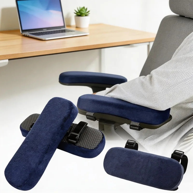 Soft Foam Armrest Cushion Pad – Office, Gaming & Home Chair