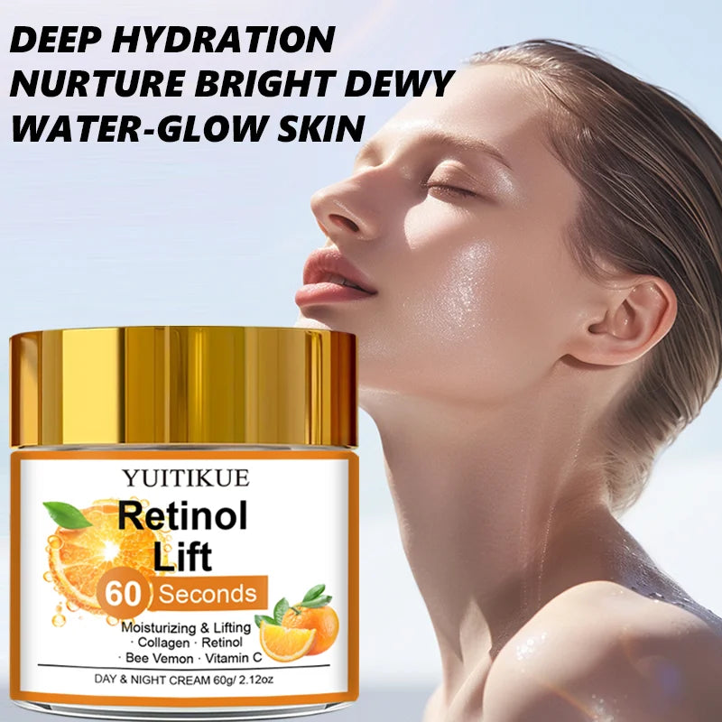 YUITIKUE Retinol Lift Cream – Anti-Aging Hydrating Face Moisturizer Retinol Face Cream Zpaxo