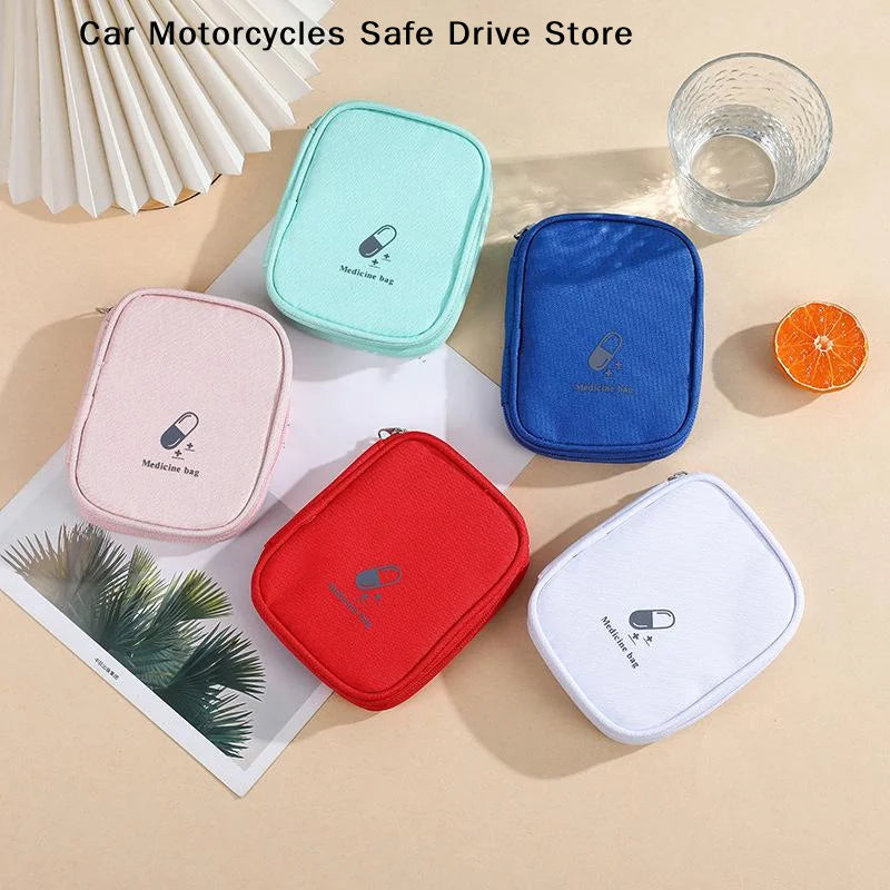 CMFirst Aid Medicine Bag Portable Storage Box Emergency Kits Pills