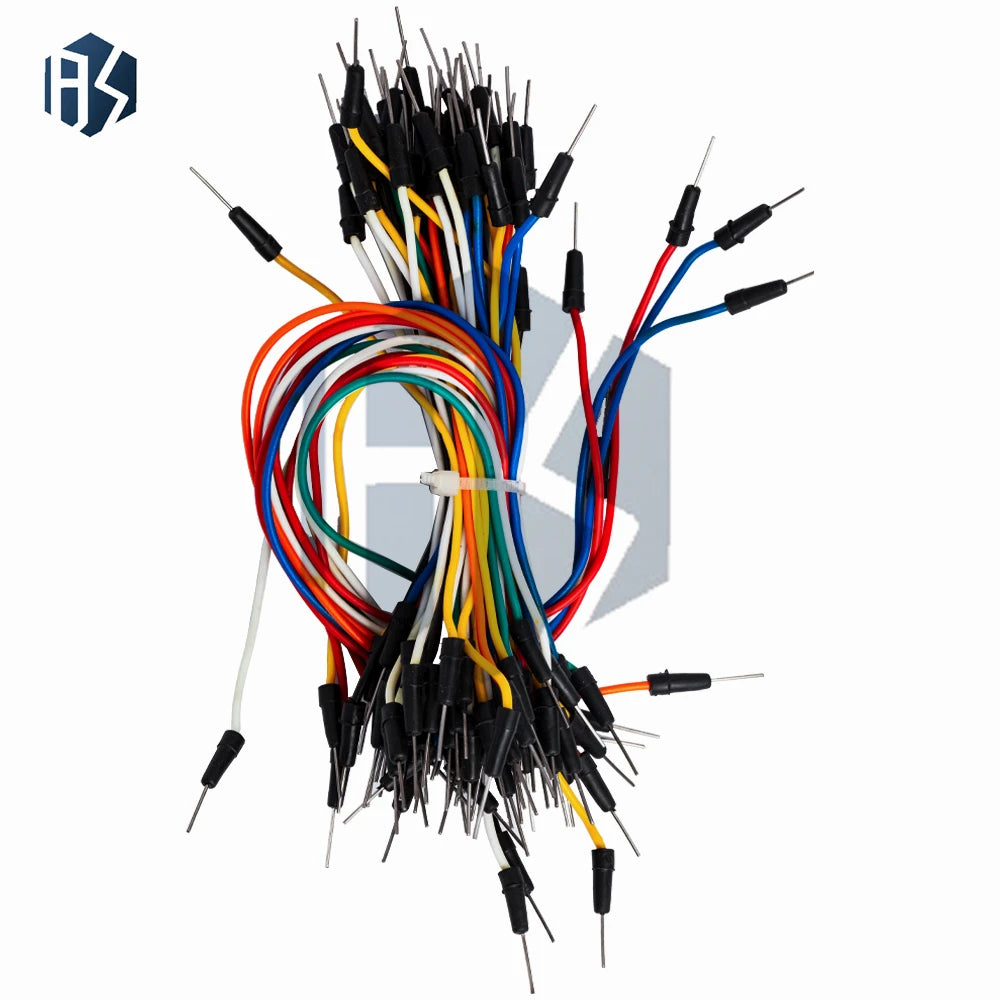 Male-to-male Flexible Jumper Wires Breadboard Cables Arduino Zpaxo