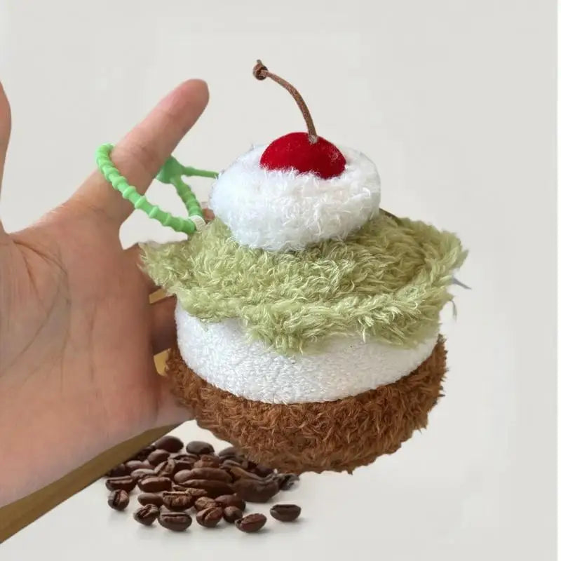 12 Mini Cheese Sandwich Plush Doll Food Design Keychain Perfect Xmas Zpaxo